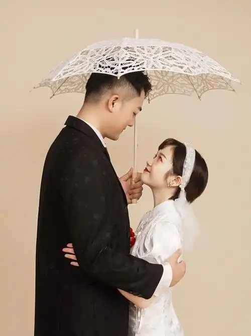 武汉婚纱照150和180最萌身高差婚嫁成片