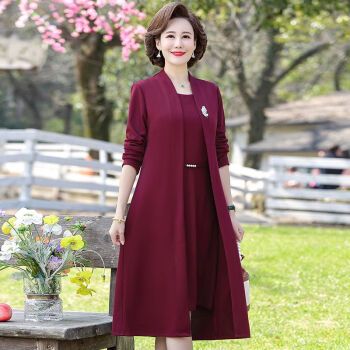 中老年女装>依米侬(yiminong)>依米侬(yiminong)婚礼妈妈装高档礼服两