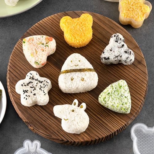 diy创意日式寿司饭团模具 儿童海苔米饭卡通造型厨房家用品便当模