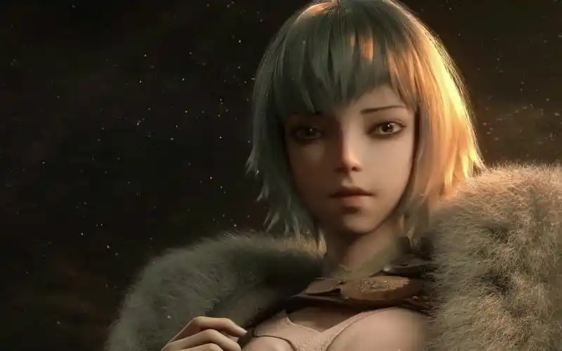 国漫女神之白月魁-白发 高冷 大长腿这样的女神你爱了吗_哔哩哔哩 (゜