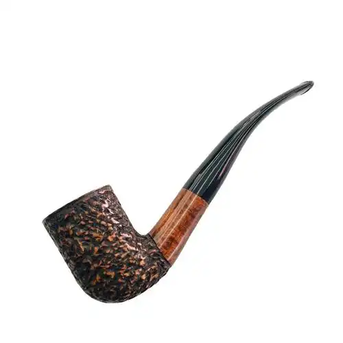 三森石楠木烟斗碳芯过滤8664#小号小斗可定制公司活动logo