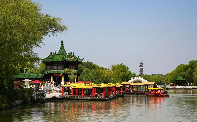 共赏好风景丨江苏人游扬州首发团来了,在扬开启两天金秋之旅