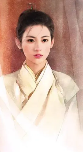 手绘 古风女子 女扮男装