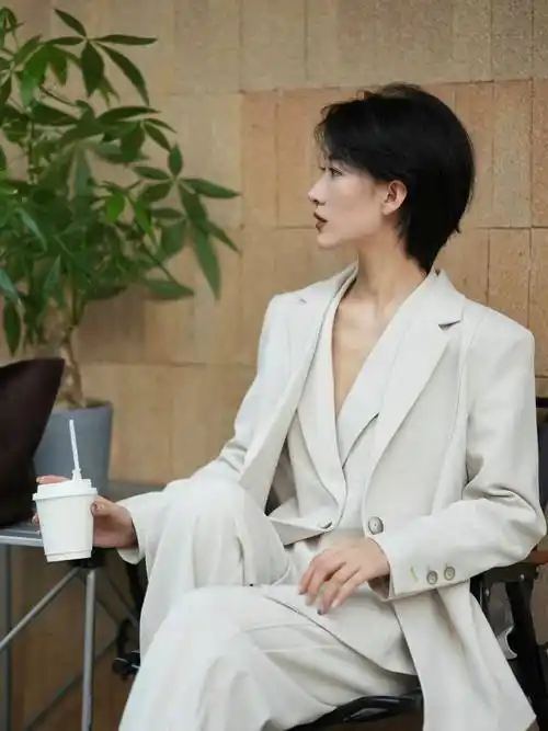 四,露耳短发露耳短发将耳朵完全露出,展现出女生的清爽与活力.