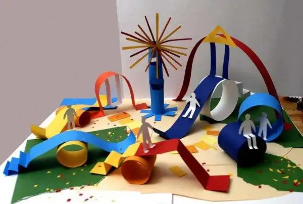 奇幻乐园剪纸图片 手工剪纸图片大全简单-普车都