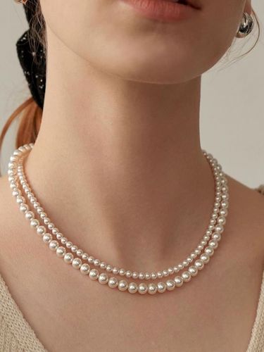 白珍珠项链