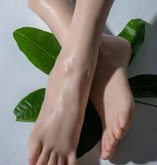 脚模恋女人足仿真静脉足模品鉴版铂金硅胶久爱成人模特假脚拍摄道具39