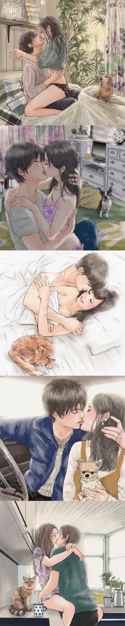 在你身边的是他,做饭时在背后拥抱你的也是他,睡觉时拥你入怀的还是他