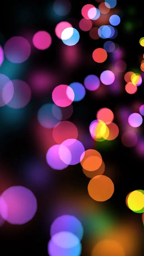 壁纸 彩色圆圈,眩光,黑色背景 3840x2160 uhd 4k 高清壁纸, 图片