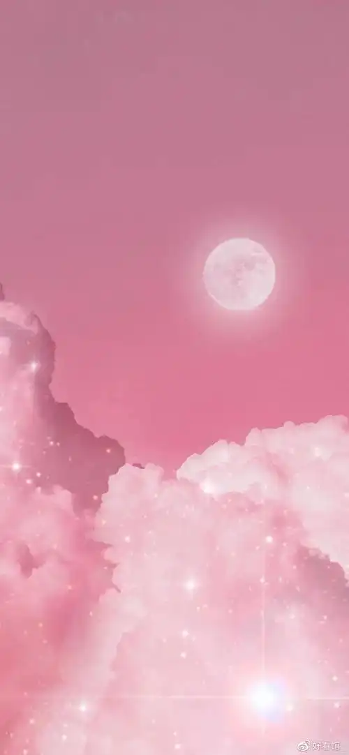 粉色超仙壁纸星空壁纸超仙粉色超仙的锁屏壁纸闪闪超仙的壁纸