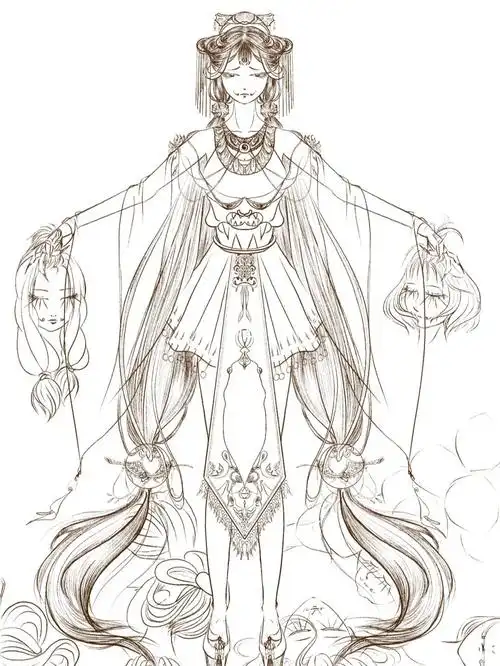 漫画情节简单介绍出场人物:千面(妖),南回(人类)地点:千佛寺情节:首先