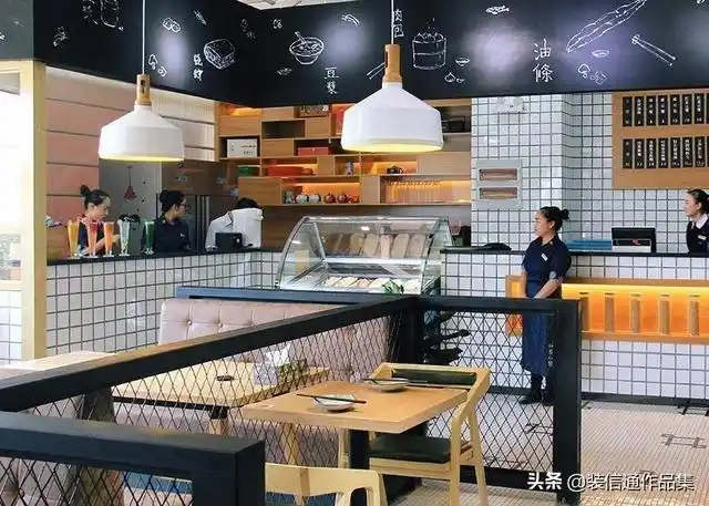 普通早餐店装修图片 15平方小吃店装修