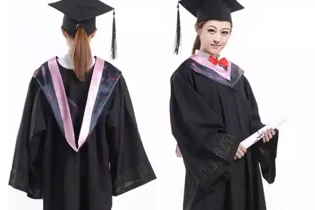 嗨你穿上学士服的样子真美