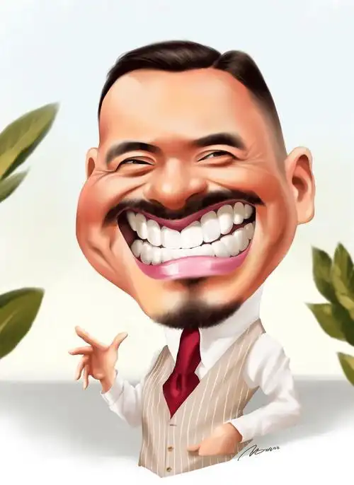 周润发肖像漫画专辑