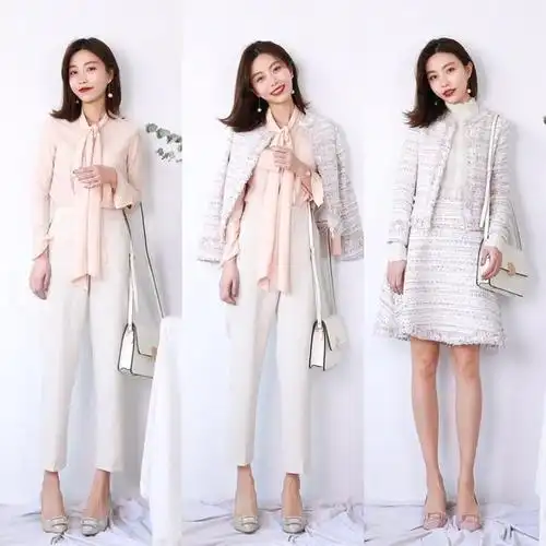 女生春季穿搭衣服图片