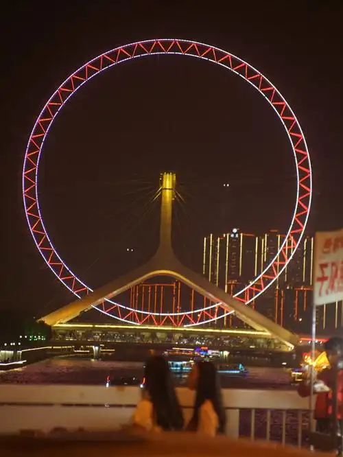 天津之眼梦里的摩天轮