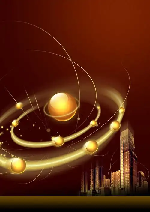 商业地产海报背景