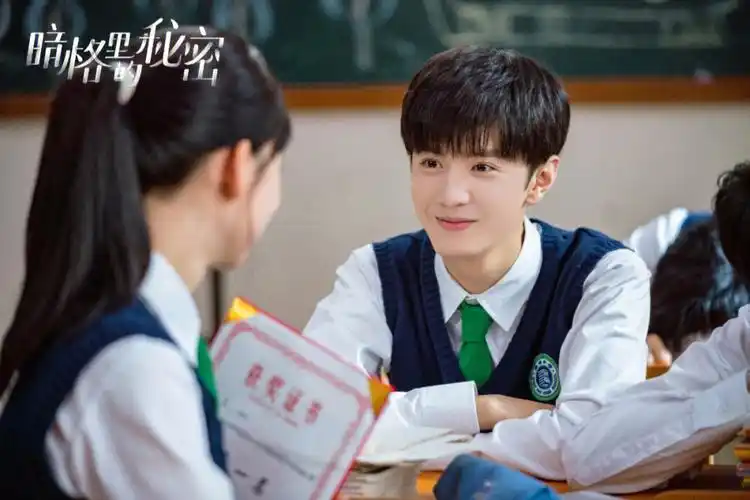 高颜值学霸周斯越,呆萌小俏皮丁羡.推荐去看!#暗格里的秘密电视剧