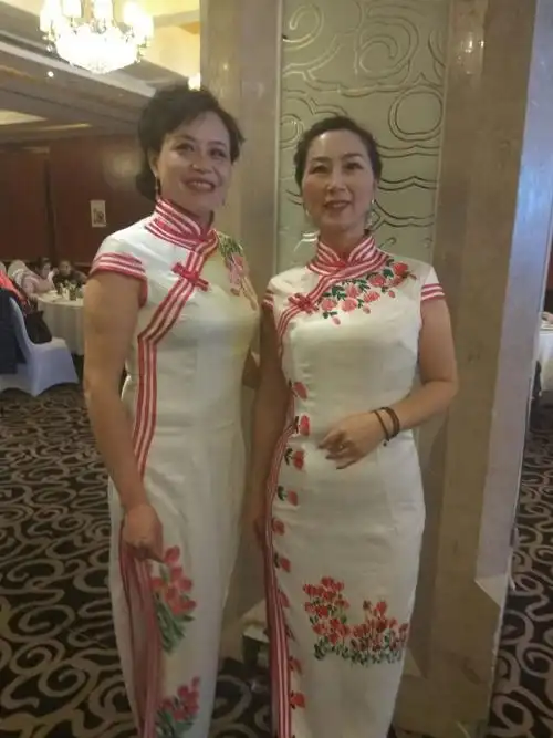 金昌市旗袍协会2018年年会留影 - 美篇