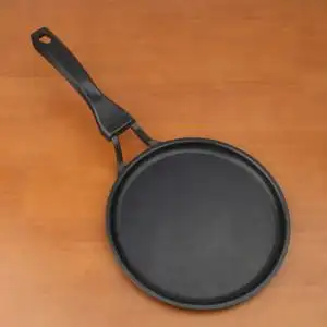 早餐不粘平底煎锅 无烟 24cm矮锅沿煎饼专用煤气灶上用的