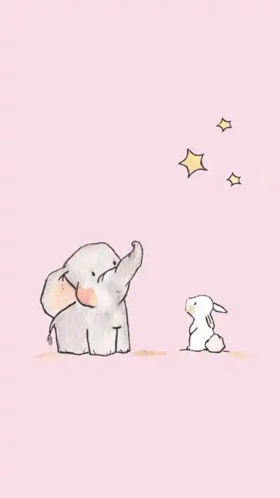 粉兔子白兔子 - 堆糖,美图壁纸兴趣社区