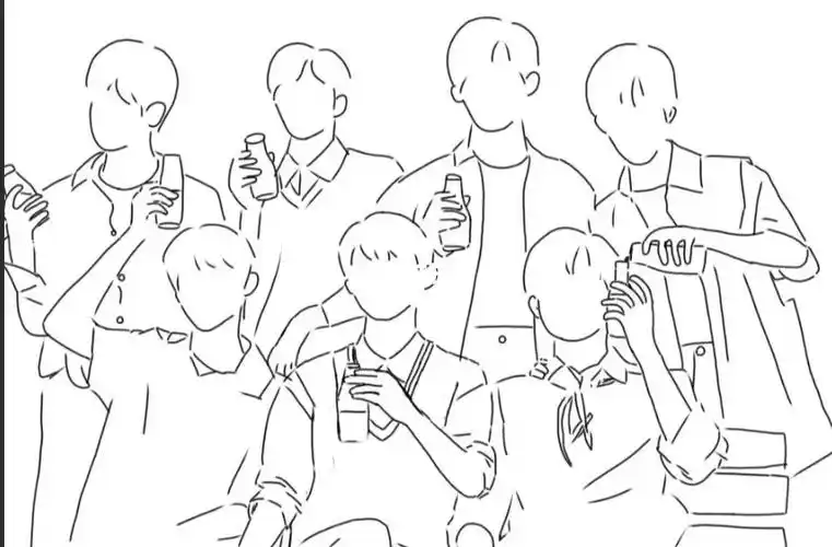 本人是个画画新手#tnt时代少年团  也不会画五官