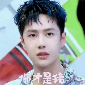 王一博寸头动图