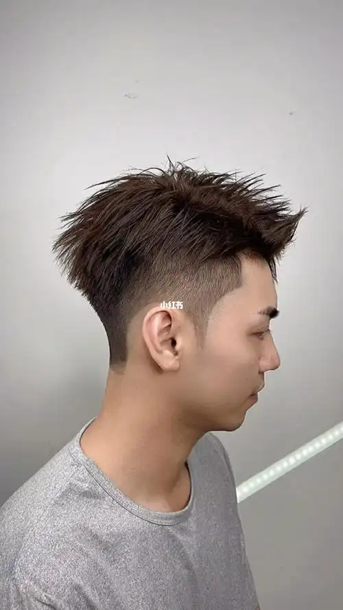 男士微分摩根烫_摩根烫_南山区攻略_男士烫发_短发_发型_深圳男士烫发