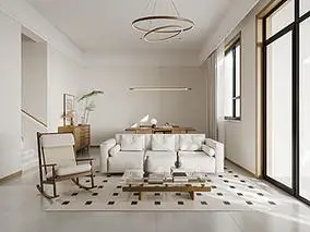 福地华园1960平米别墅新中式风装修效果图