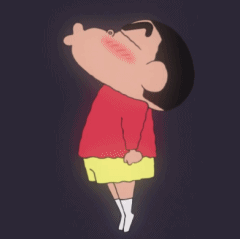 蜡笔小新喜欢么么哒gif动图_动态图_表情包下载_soogif