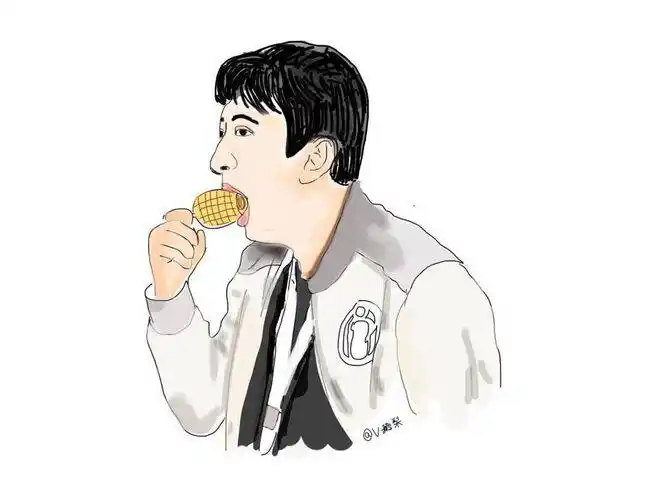 新表情包出炉!王思聪与美女坐成一排大口吃东西,吃相堪比吃热狗