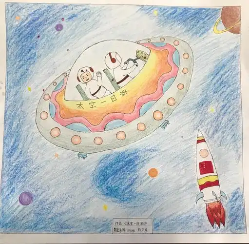 【一小·成长秀】常蒿路小学"放飞梦想,拥抱未来"优秀科幻画作品展示