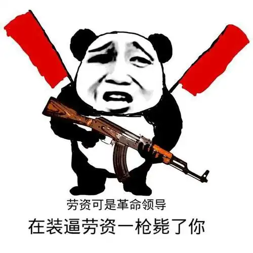 劳资可是革命领导,在装逼劳资一枪毙了你 - 斗图表情包 - 金馆长表情