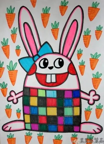 儿童812岁美术画简单