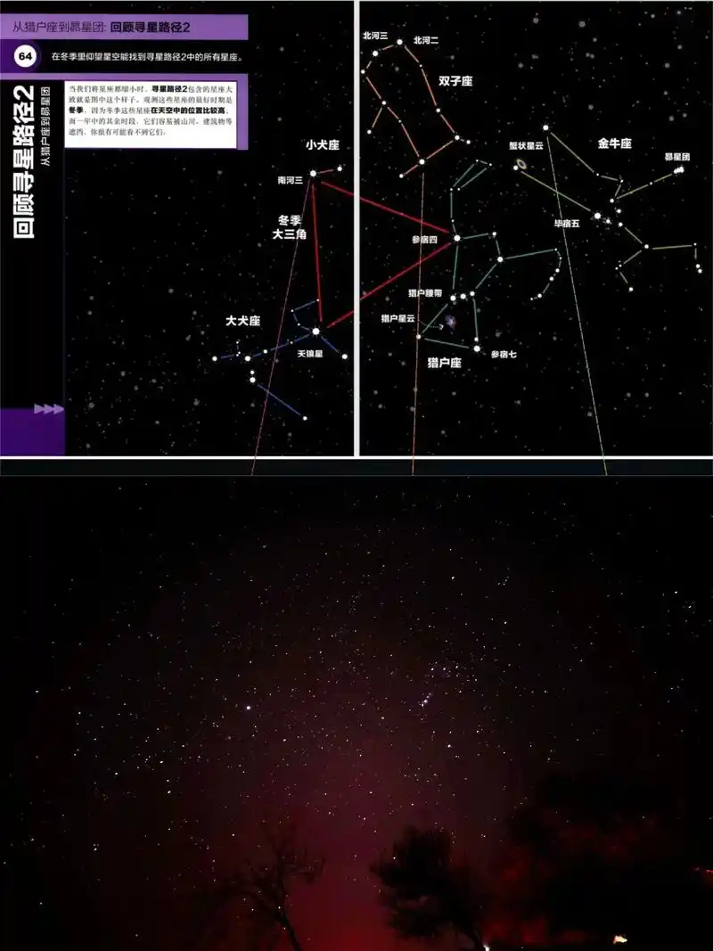 半夜一点,拿上手机去拍猎户座.北半球,在冬季南方的天空,可以 - 抖音