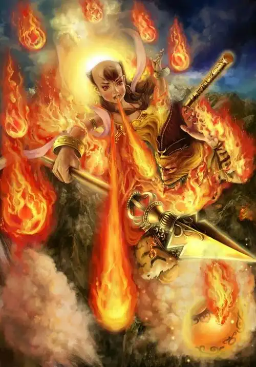 油画《西游记》