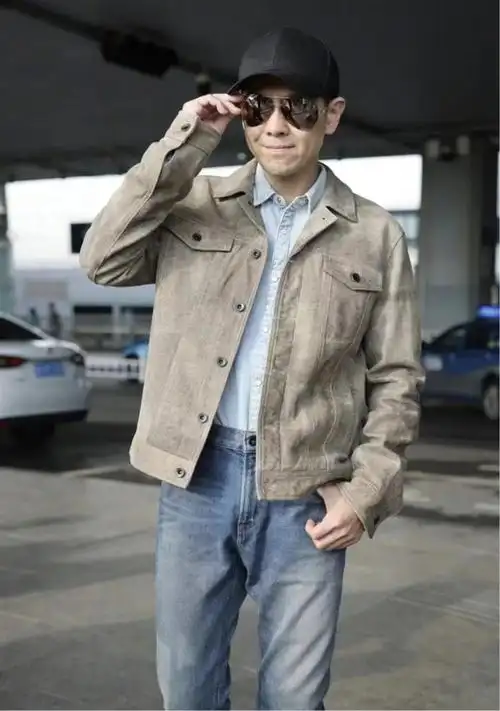 林志颖近照生图曝光伤后首公开录综艺一身秋装模样变化太大