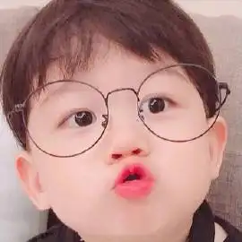 大q宝和罗熙 可爱萌娃情侣头像