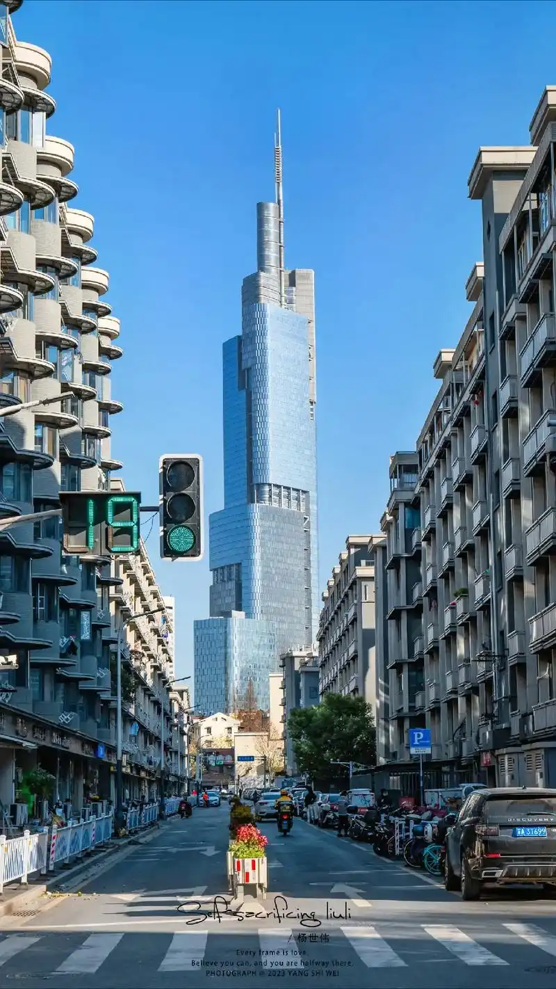 一张图,证明去过南京#摄影  #街景随拍 #城市风景 #地标 - 抖音