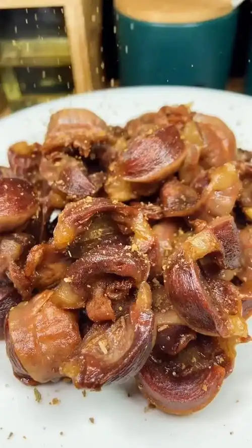 炸鸡胗!哈哈,好好吃