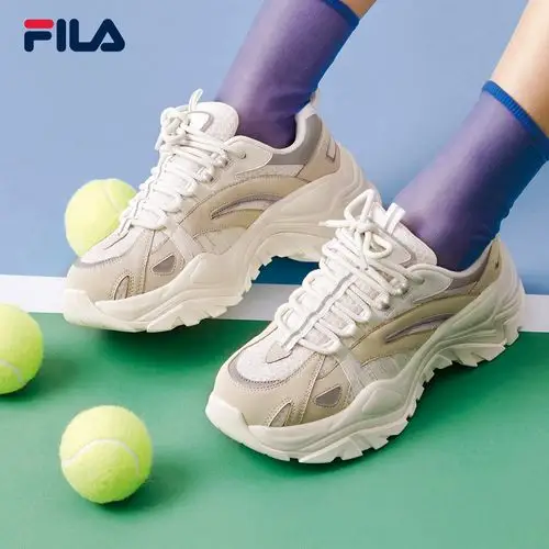 fila斐乐老爹鞋女吴谨言同款2020秋季新款鱼刺运动休闲鞋