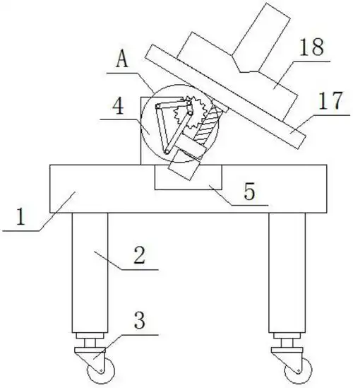 一种具有调节功能的篮球发球机