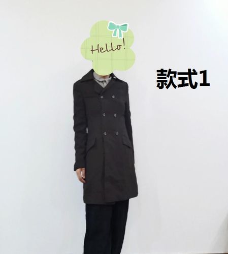 例外 女士复古款式双排扣西装外套 特