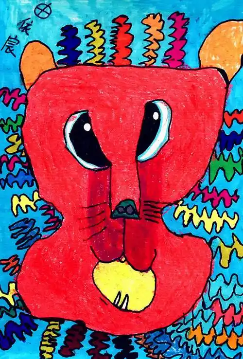 创意儿童画赏析喜欢动物的你千万不要错过