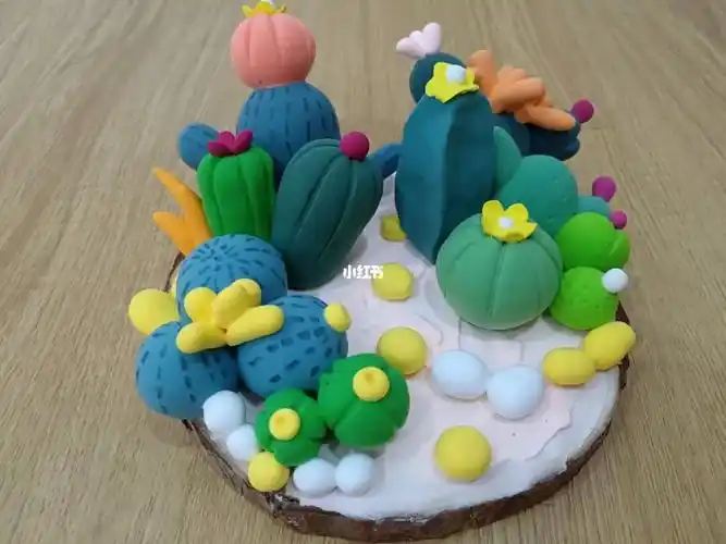 最近这一周一直在做环创超级喜欢这个粘土作品简单又好看#幼儿园环创