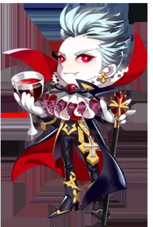 可爱卡通人物,q版吸血鬼