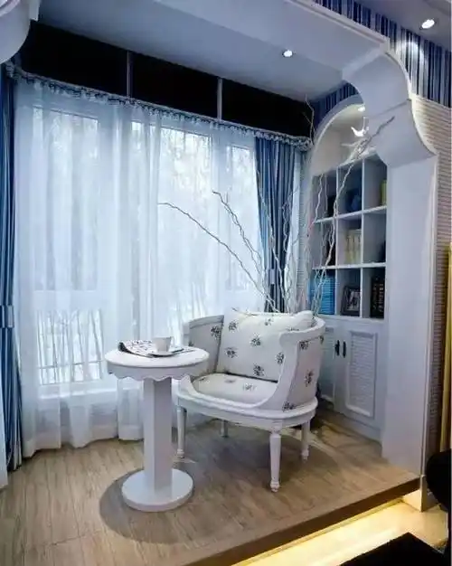 【装修技巧】8款小户型阳台改造效果图,阳台变成小卧室!