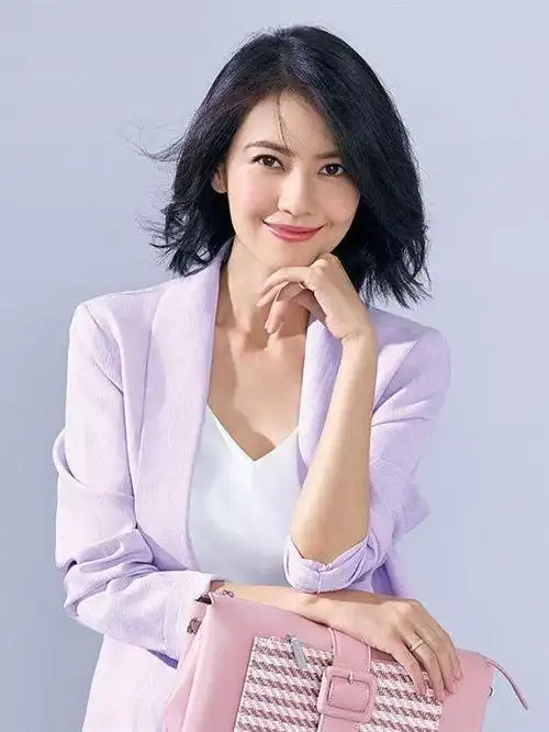 高圆圆只是剪款波波头显小10岁不止意外气质看完好想剪短发