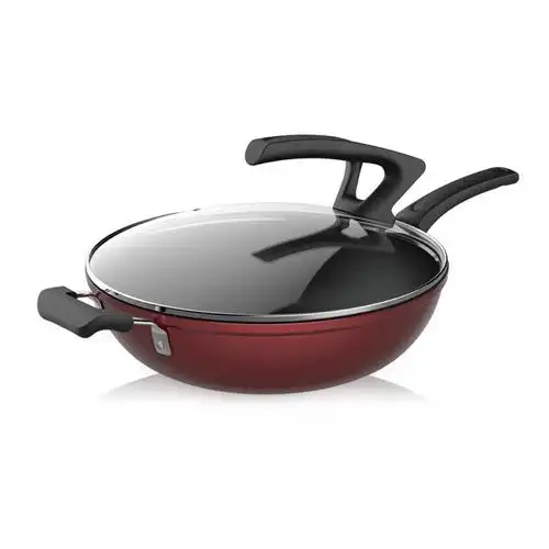 美的midea精品专场midea/美的cl32t1平底炒锅32cm不