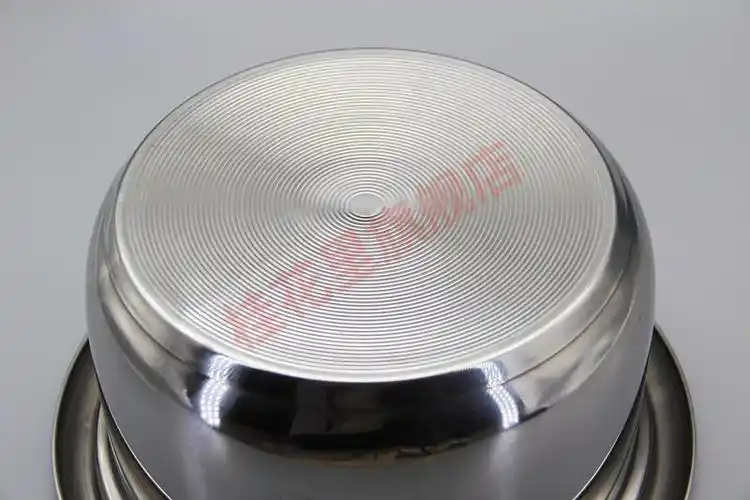 老式电饭锅内胆食品级不锈钢304加厚家用内胆通用2l3l4l5l6l5l不锈钢